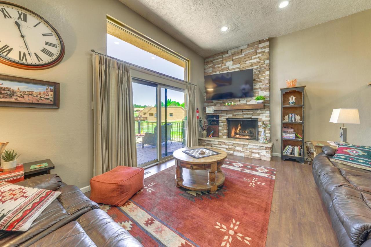 Ruidoso Golf Condo - Patio, Fire Pit And Mtn View! エクステリア 写真